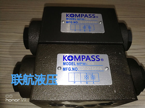 臺(tái)灣KOMPASS液壓閥   MPW-03B      