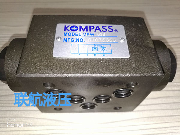 臺(tái)灣KOMPASS液壓閥 MPW-03B          